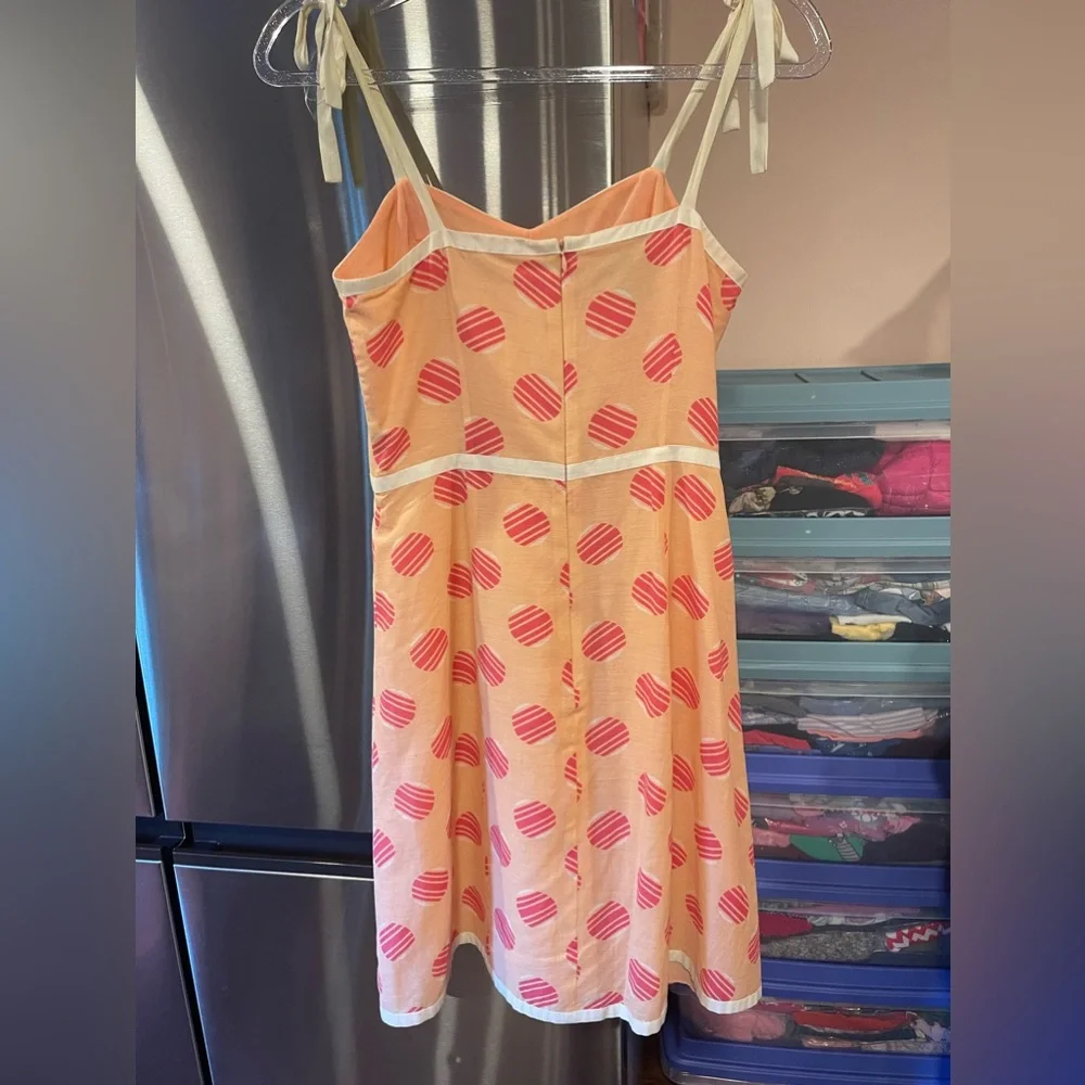 Philip DiCaprio Silk Blend peach tank dress size 2 - Picture 2 of 8